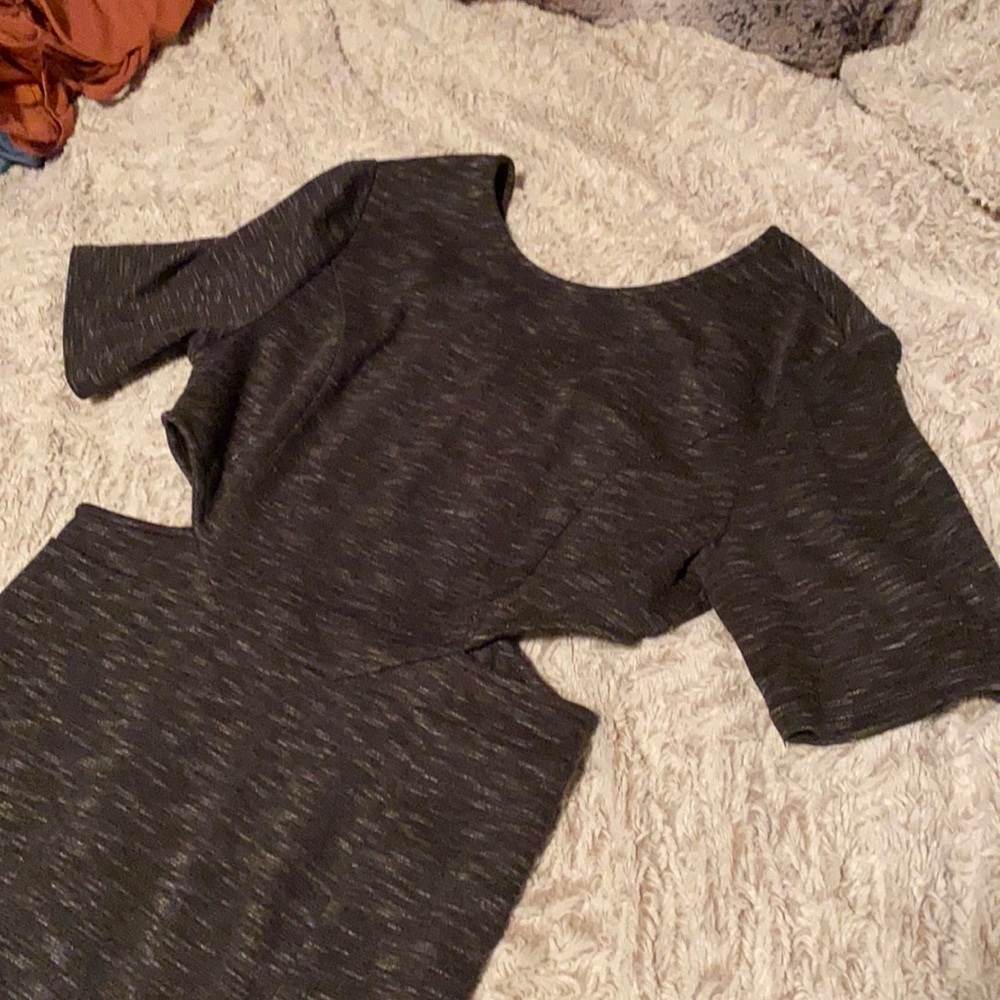 Grey Bodycon Dress